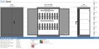 Zeus 14 - Laptopschrank (16 Laptops) - Schlüsselschloss