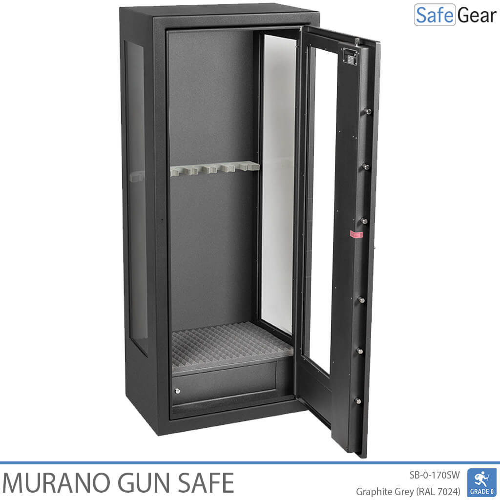 Murano Glass Door Gun Safe