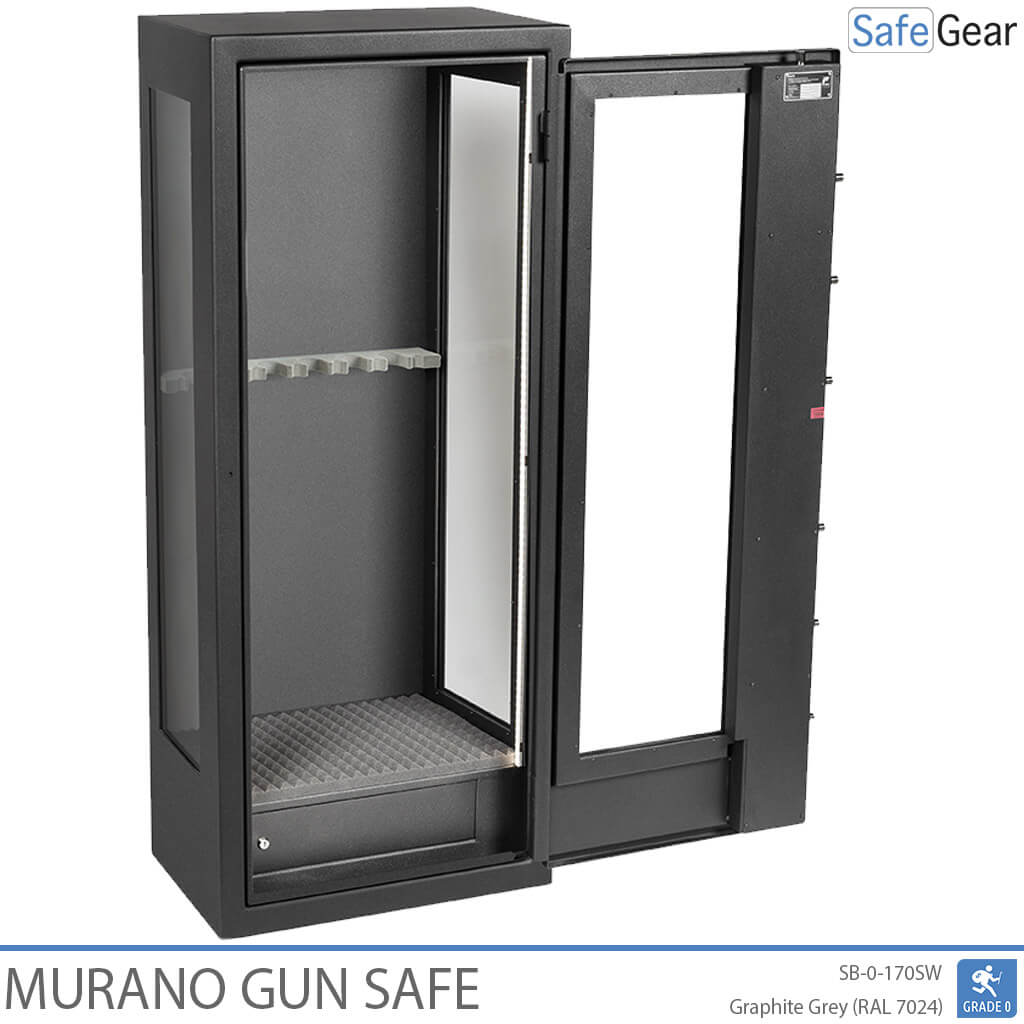 Murano Glass Door Gun Safe