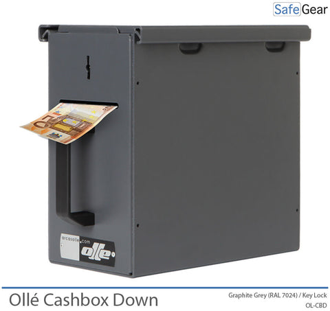 Ollé Cashbox Down (7L) - Key Lock - Frontal