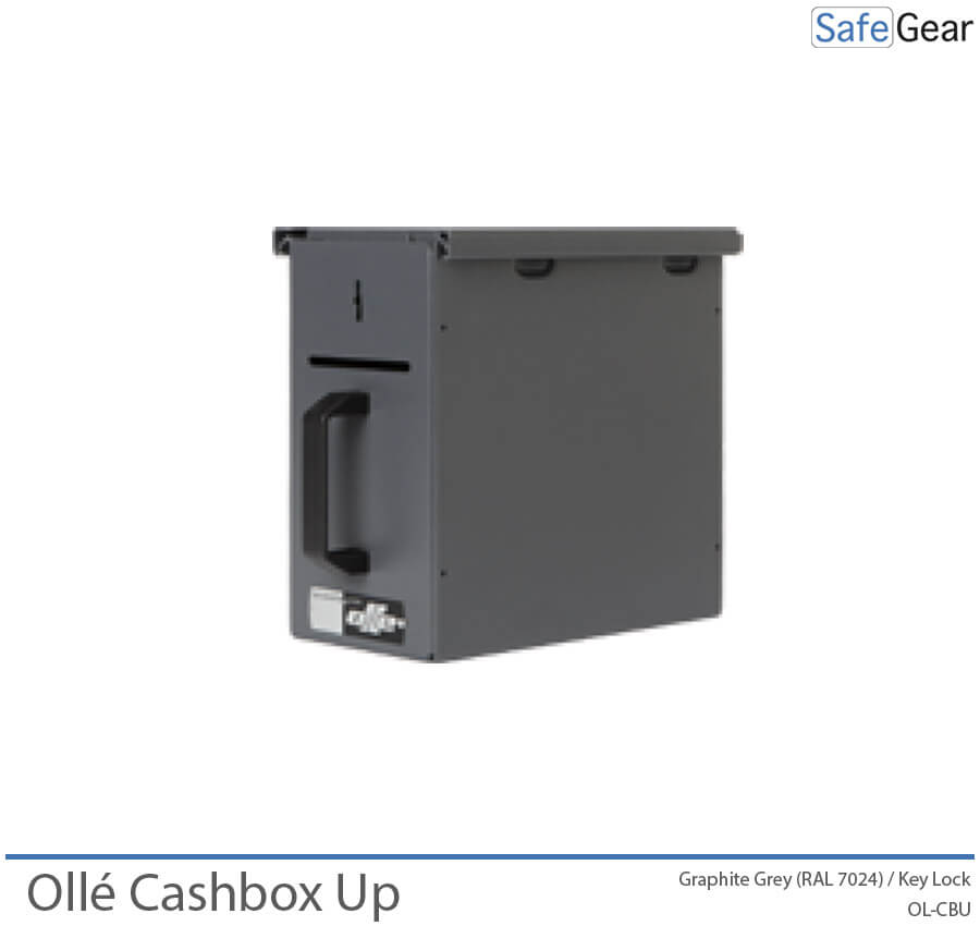 Ollé Cashbox Up (7L) - Key Lock - Frontal