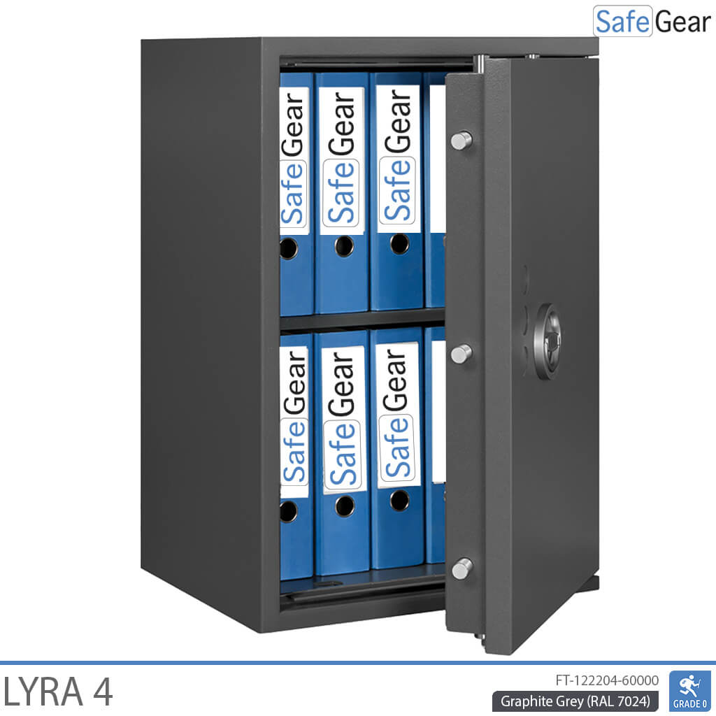 Lyra 4 - Coffre-fort de sécurité (84 litres) - Classement test cambriolage 0