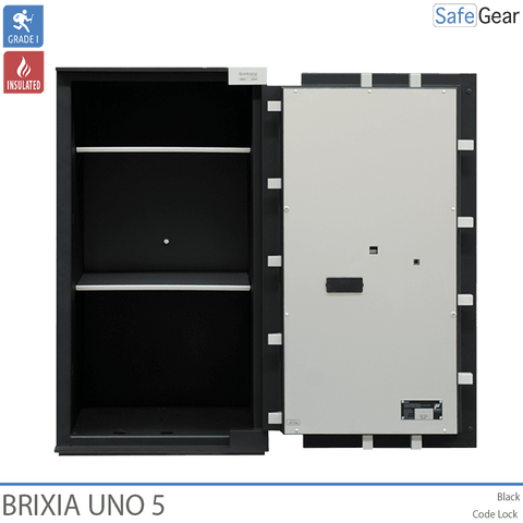 Brixia Uno 6 Pengeskab (179L) - Indbrudstest Grade I