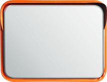 Outdoor Mirror - Stainless Steel - Rectangular - 45x60 cm