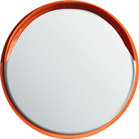 Outdoor Mirror -  Stainless Steel - Round - 60 cm