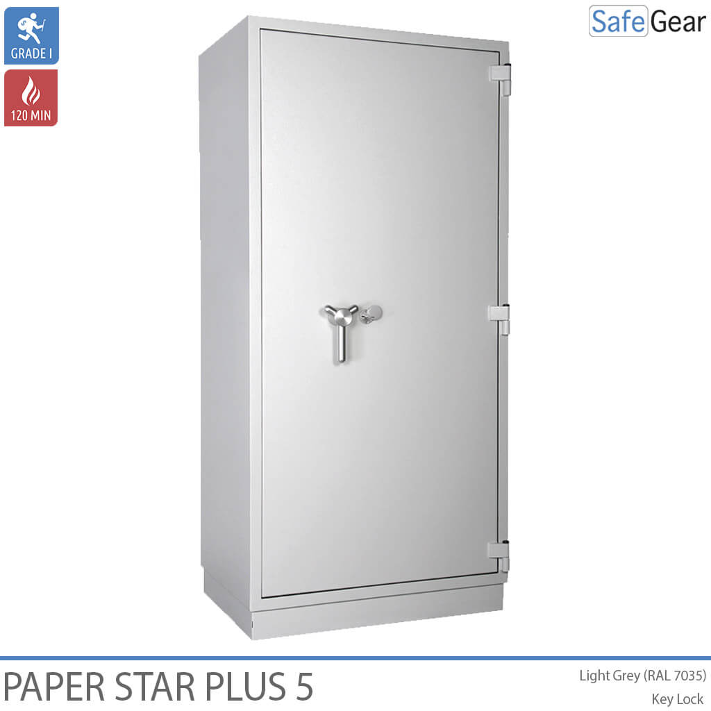 Paper Star Plus 5 Fire Cabinet (560 L) - Burglary Test Grade I / Fire Test 120 min