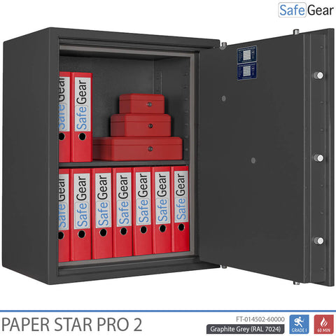 Paper Star Pro 2  (14 Ringbind) - Indbrudstest Grade 1 / Brandtest 60 minuter