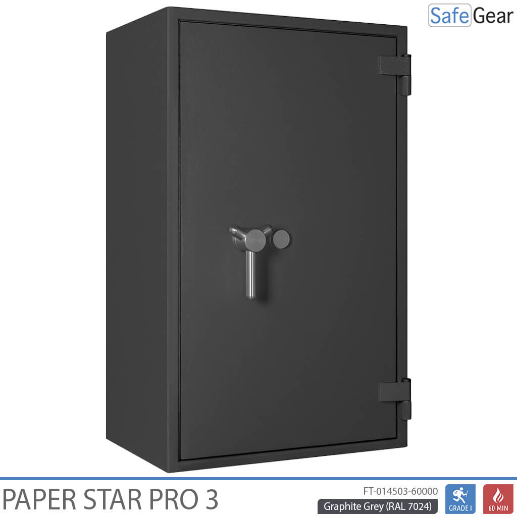 Paper Star Pro 3  (21 Ringbind) - Indbrudstest Grade 1 / Brandtest 60 minuter