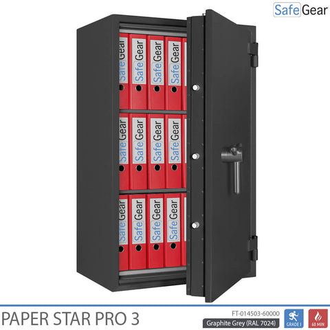 Paper Star Pro 3  (21 Ringbind) - Indbrudstest Grade 1 / Brandtest 60 minuter