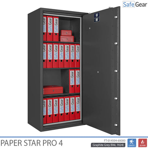 Paper Star Pro 4  (28 Ringbind) - Indbrudstest Grade 1 / Brandtest 60 minuter