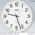 Horloge Scolaire Analogique - Intérieure - Rond - 40 cm