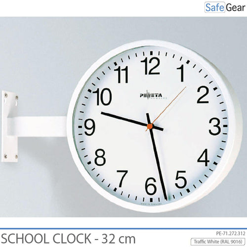 Horloge Scolaire Analogique - Intérieure - Rond - 32 cm