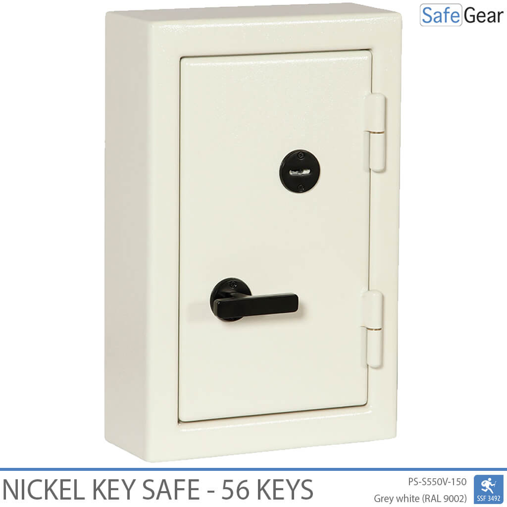 Nickel Key Safe - 56 keys - Key Lock