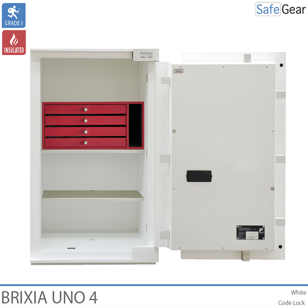 Brixia Uno 4 Pengeskab (88L) - Indbrudstest Grade I