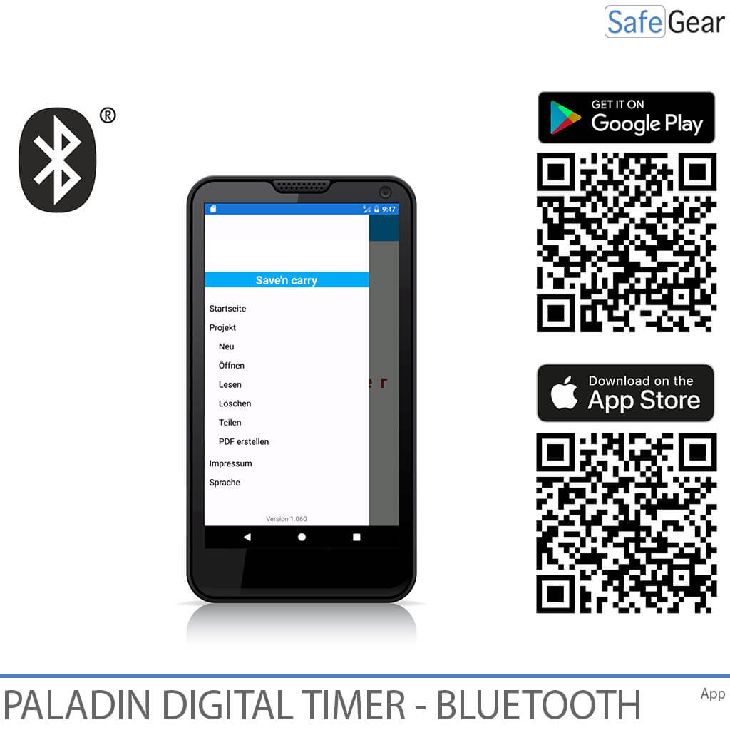 Compteur numérique digital pour installations d'écoles et industrielles - Bluetooth - Année lunaire - 4 canaux