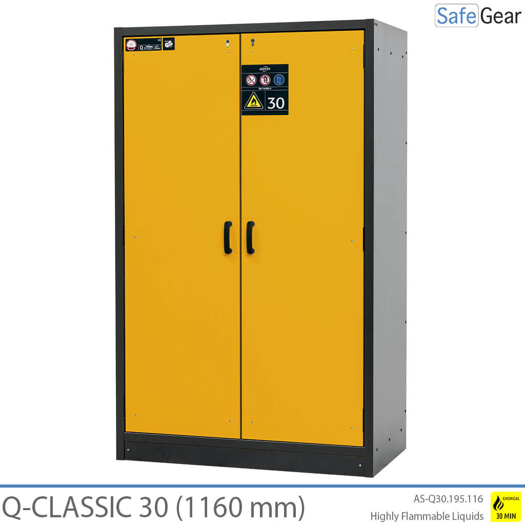 Q-CLASSIC 30 – 3 Regalböden (886 L) / Feuerfest für 30 Minuten