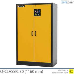 Q-CLASSIC 30 - 3 Shelves (886 L) / Fireproof for 30 Minutes