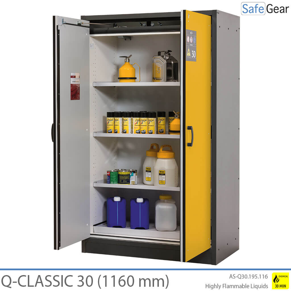 Q-CLASSIC 30 – 3 Regalböden (886 L) / Feuerfest für 30 Minuten