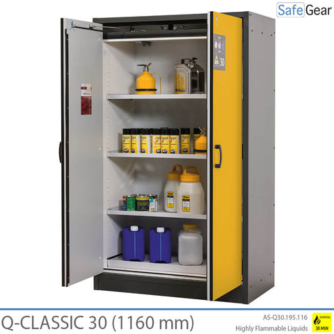 Q-CLASSIC 30 - 3 planken (886 L) / Brandveilig 30 minuten
