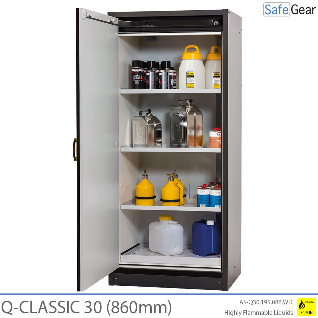 Q-CLASSIC 30 - 3 Shelves (633 L) / Fireproof for 30 Minutes
