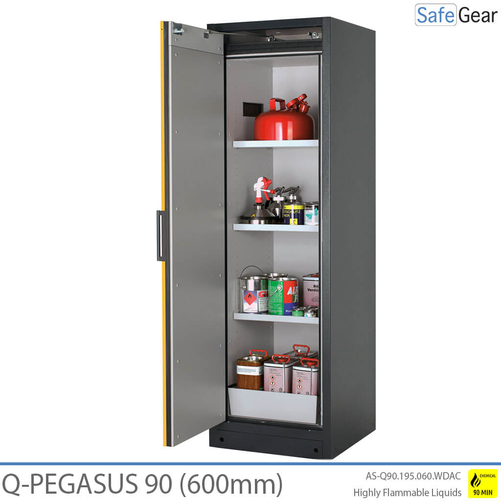 Q-PEGASUS 90 - 3 Hylder (387 L) / Brand sécurisé en 90 minutes