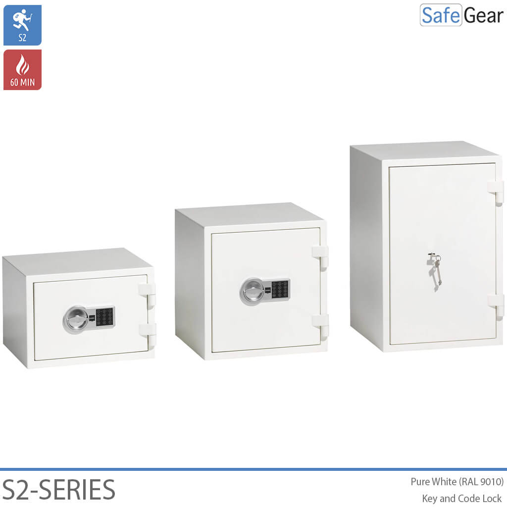 Magma Pro 3 - Fireproof Security Safe (53 Liters) - Burglary Test Grade S2 - Fire resistance 60 min.
