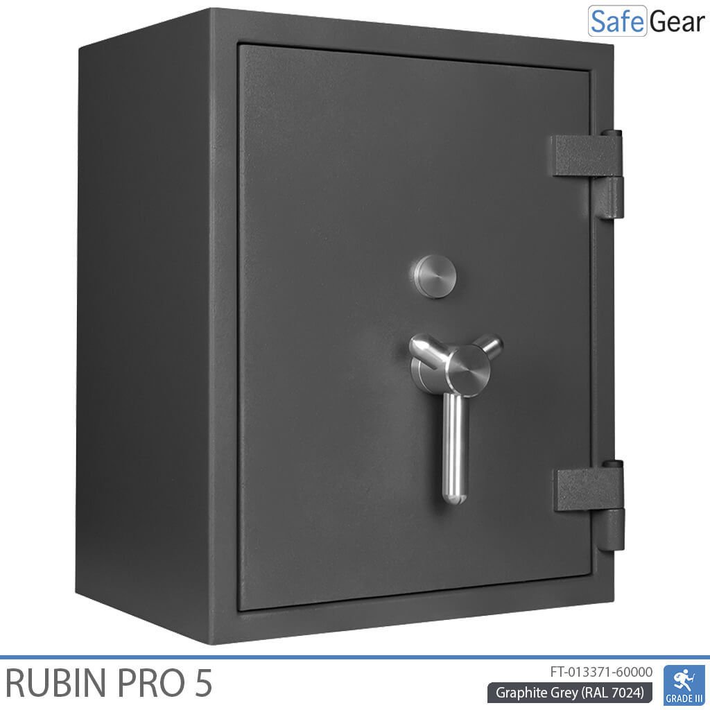 Rubin Pro 5 – Sicherheitstresor (57 Liter) – Einbruchschutz Klasse 3