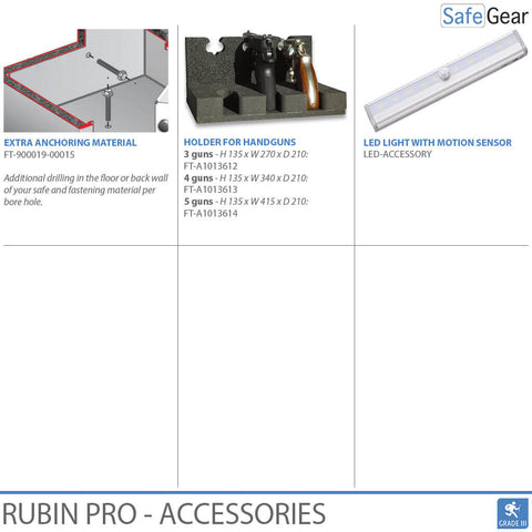 Rubin Pro 65 T - Security Safe (522 Liters) - Burglary Test Grade 3
