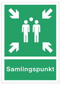 Samlingspunkt  297 x 210 mm -  Plast