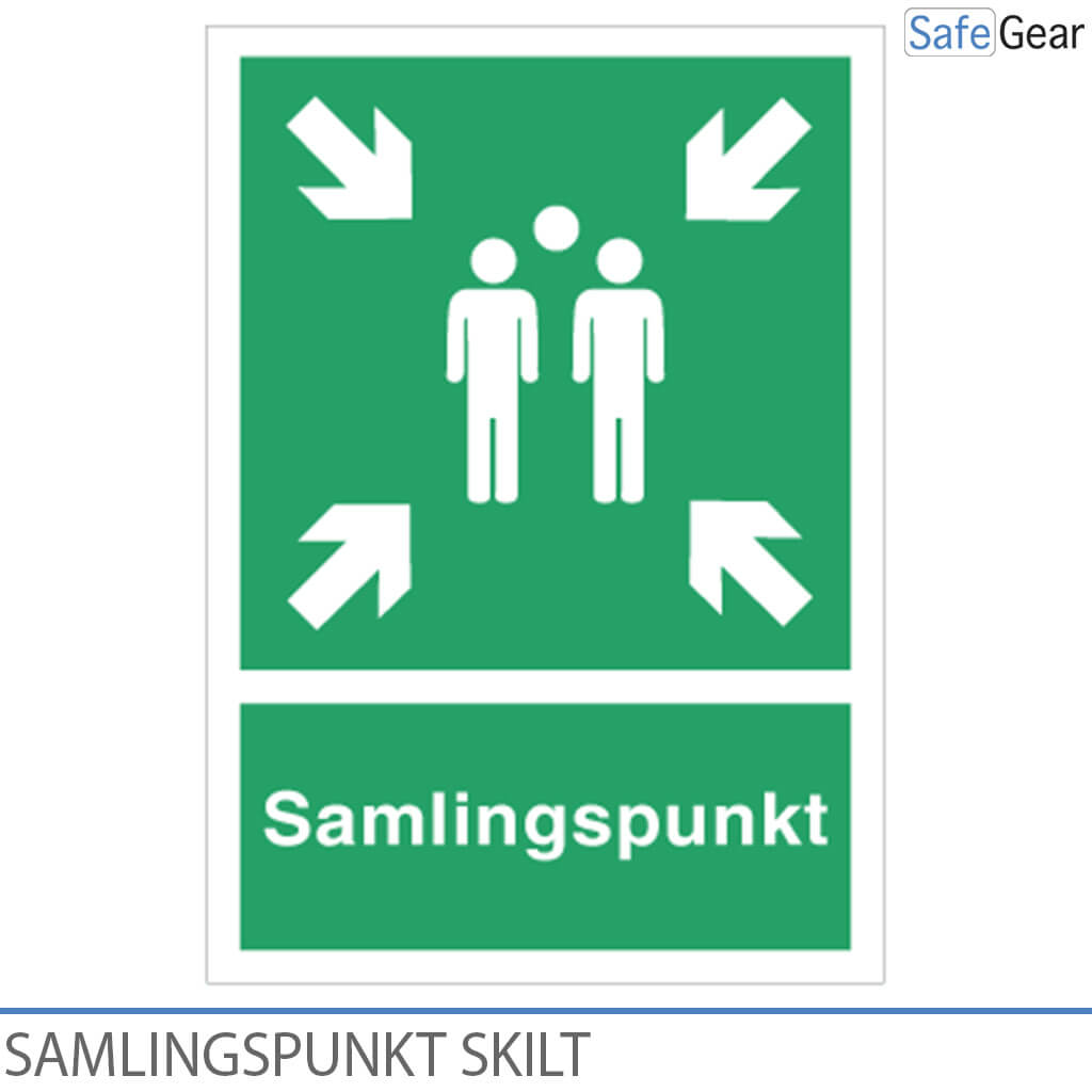 Samlingspunkt  297 x 210 mm -  Selvklæbende vinyl