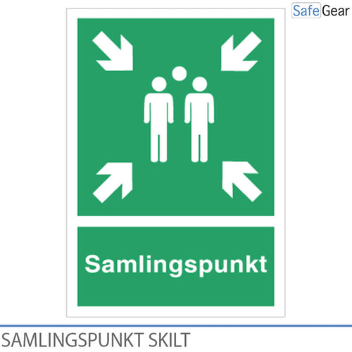 Samlingspunkt  297 x 210 mm -  Plast