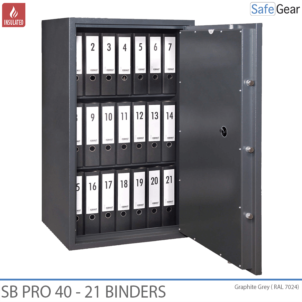 SB Pro 40 Fireproof Safe (21 Binders)