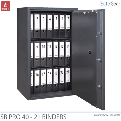 SB Pro 40 Fireproof Safe (21 Binders)