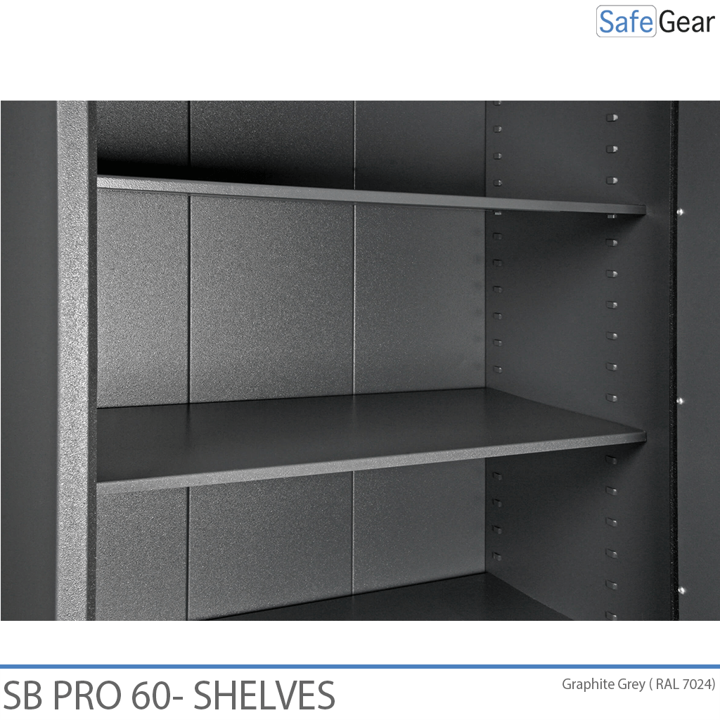 SB Pro 60 Fireproof Safe (50 Binders) - Key Lock