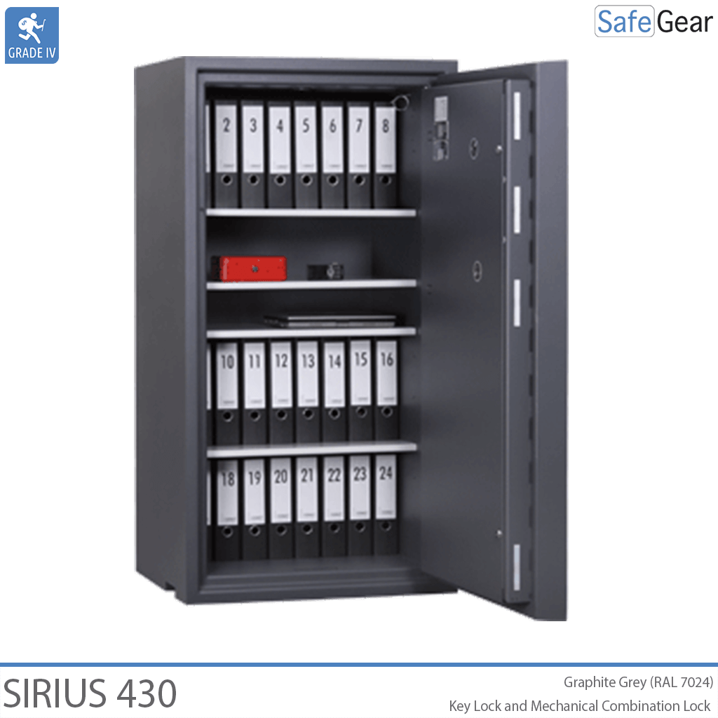 Sirius 430 - Key lock and mechanical lock