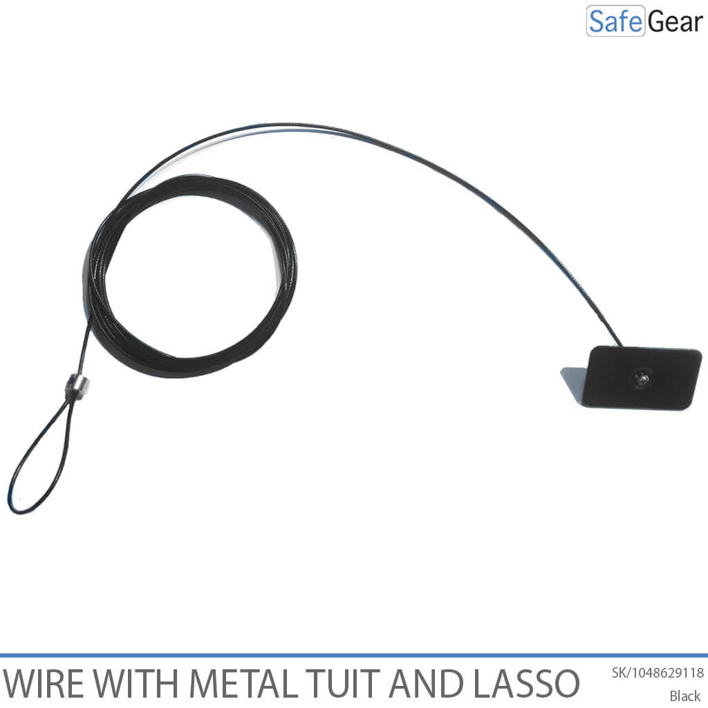 Wire with Metal Tuit and Adjustable Lasso