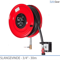 Schlauchaufroller zur Wandmontage - 3/4” - 30m