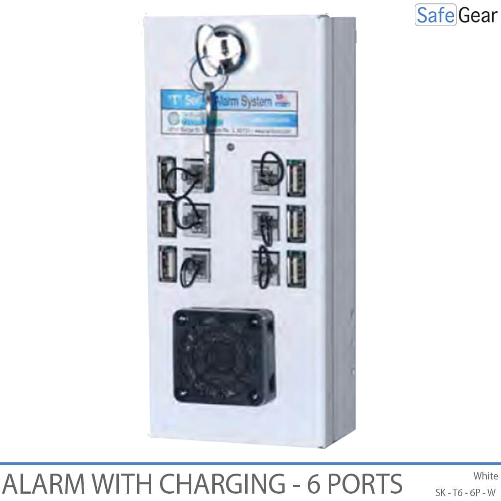 T-series Alarm Module 6 ports - White