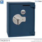 Thor IV Einlagerung (125L) - Einbruchstest Grad IV - Zahlenschloss und Schlüsselschloss