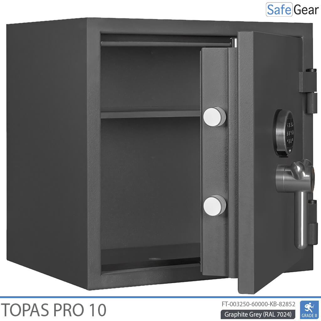 Coffre-fort Topas Pro 10 (90 L) - Test d'effraction Grade II
