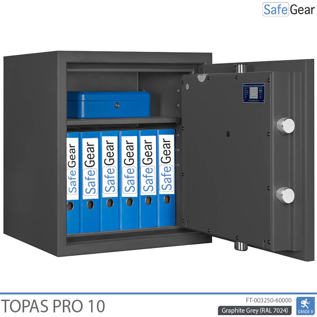 Coffre-fort Topas Pro 10 (90 L) - Test d'effraction Grade II