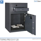 Topas Pro D-II 120 Einwurfschrank (119 L) - Einbruchstest D-II - Schlüsselschloss