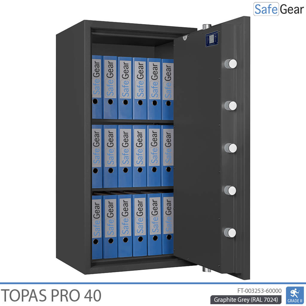 Topas Pro 40 Tresor (194 L) – Einbruchschutz Klasse II