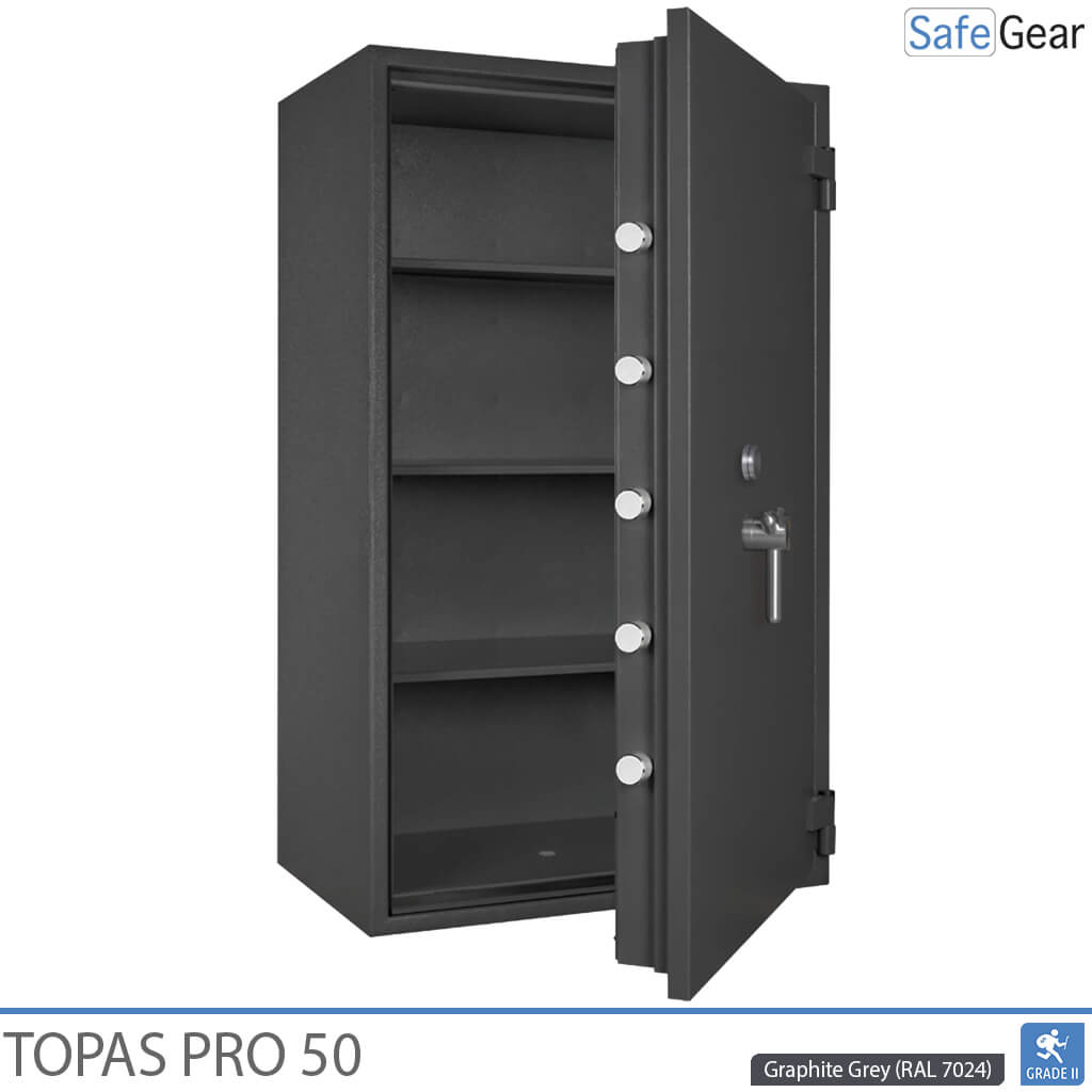Coffre-fort Topas Pro 50 (389 L) - Test d'effraction Grade II