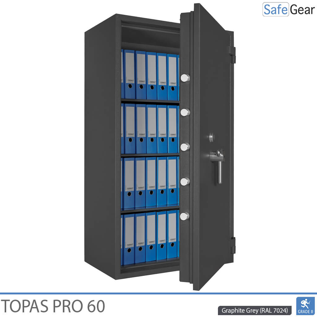 Coffre-fort Topas Pro 60 (433 L) - Test d'effraction Grade II