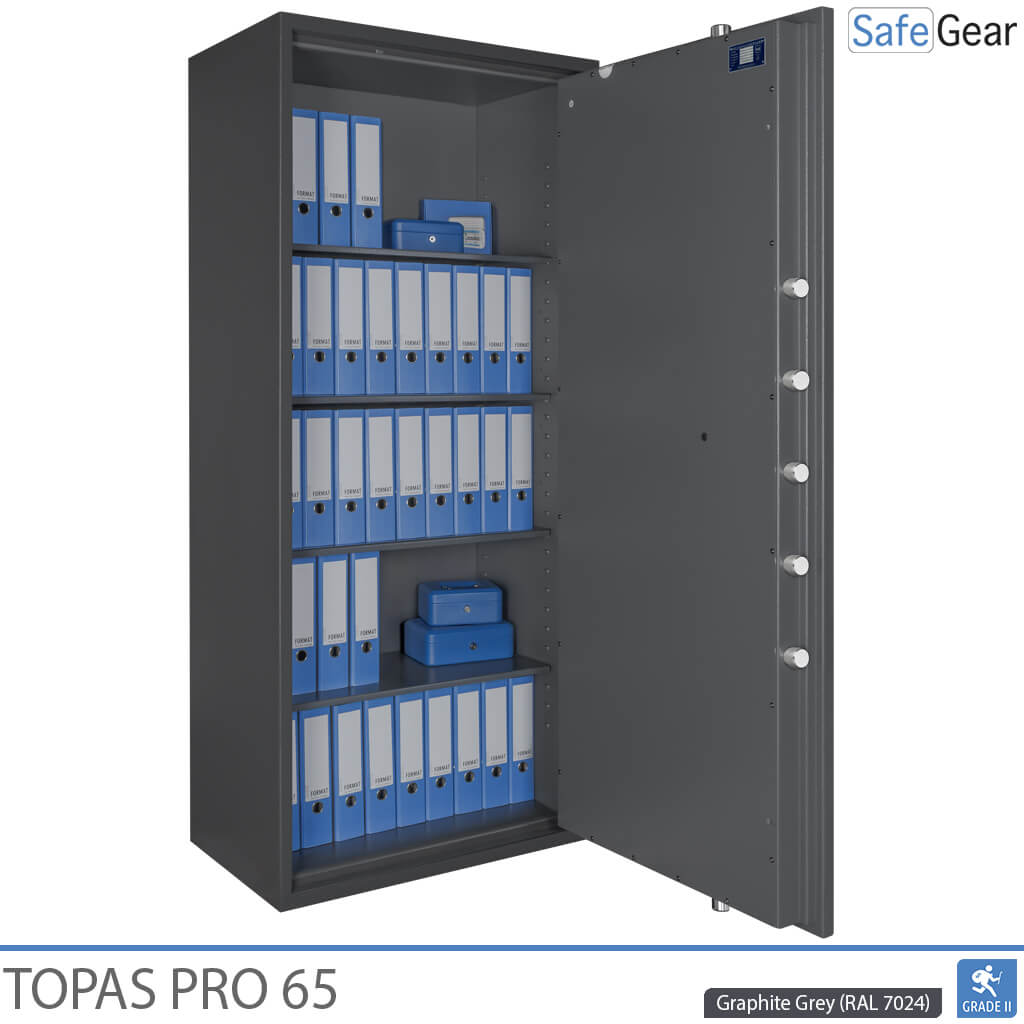 Topas Pro 65 Kluis (536 L) - Inbraaktest Klasse II