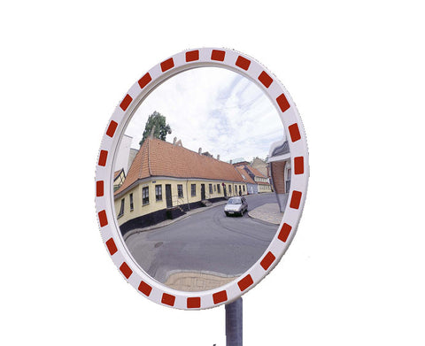 Rundt trafikspejl / overvågningsspejl 80 cm - Akrylglas