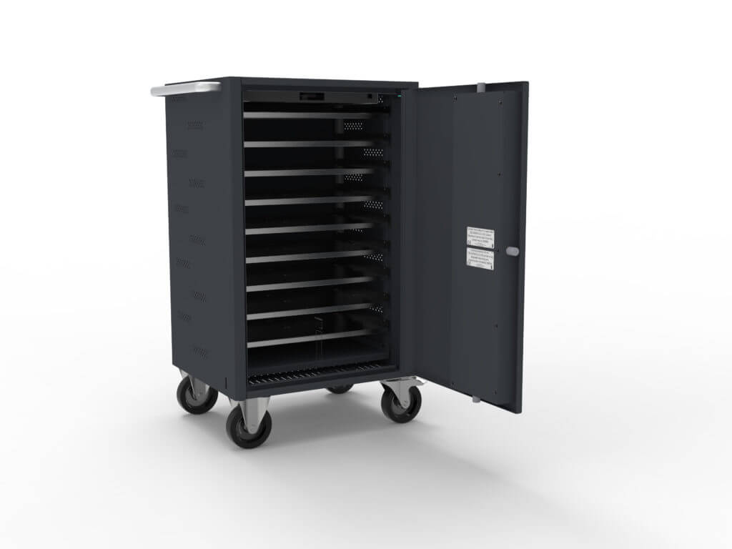 Guardian 1100 Computervogn - 10 Ordinateurs portables avec chargeur