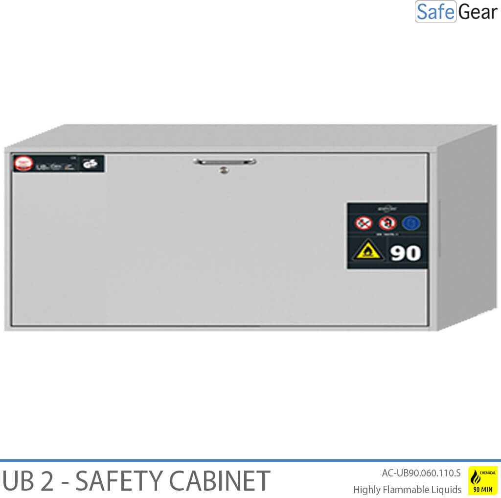 UB 2 - Safety Cabinet (222 L) - Fire test 90 min - Key Lock