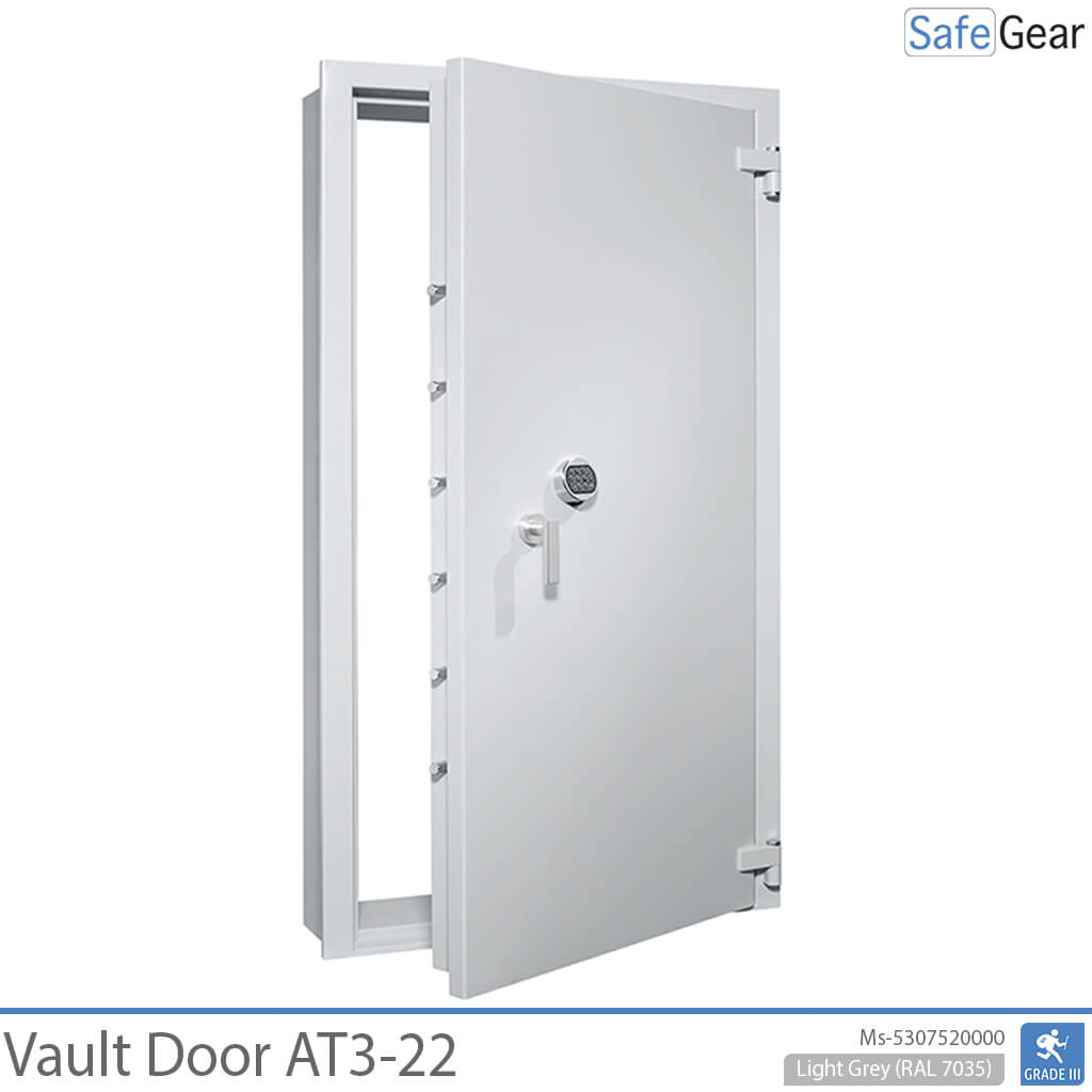 Porte blindée / Porte de coffre-fort - AT3-22 - Niveau 3 - Serrure à code